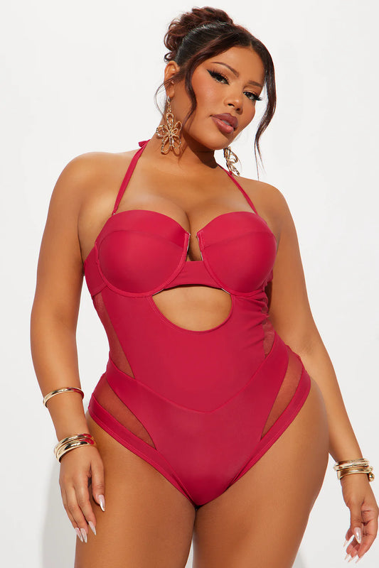 Megan Cutout 1 Piece Swimsuit