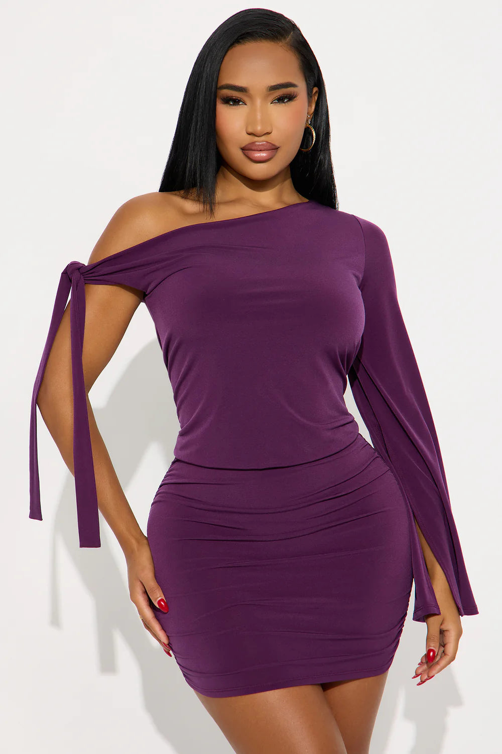 Kendall One Shoulder Mini Dress