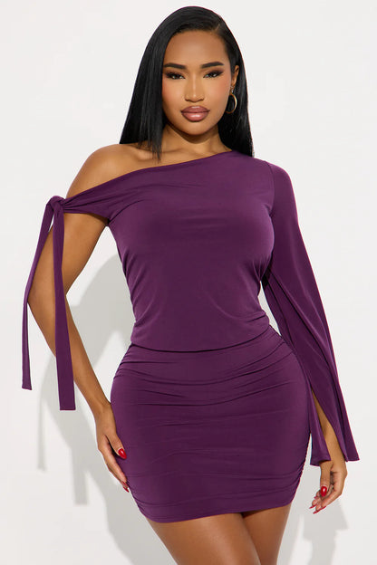 Kendall One Shoulder Mini Dress