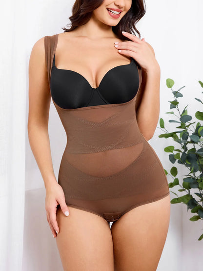 Mesh bodysuit for tummy control